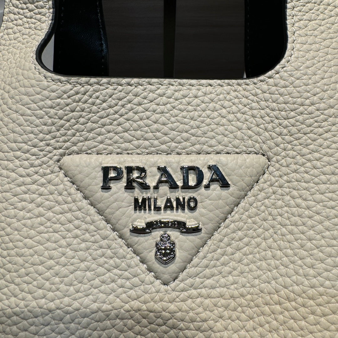PRADA/Leather mini handbag/